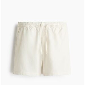 BNWT H&M Linen Blend Relaxed‎ Fit Shorts | Size S